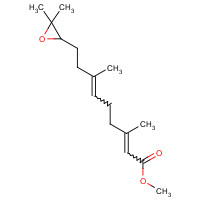 24198-95-6 trans-trans-10,11-Epoxy Farnesenic Acid Methyl Ester chemical structure