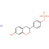 1189685-28-6 (R,S)-Equol 4'-Sulfate Sodium Salt chemical structure