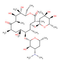 1675-02-1 Erythromycin C chemical structure