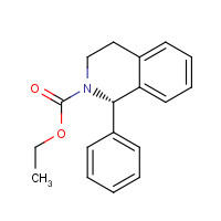 180468-42-2 Ethyl (S)-1-Phenyl-1,2,3,4-tetrahydro-2-isoquinolinecarboxylate chemical structure