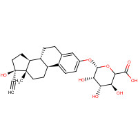 60134-76-1 Ethynyl Estradiol 3-b-D-Glucuronide chemical structure
