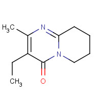 70381-58-7 3-Ethyl-2-methyl-6,7,8,9-tetrahydro-4H-pyrido[1,2-a]pyrimidin-4-one chemical structure