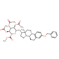 14364-98-8 17b-Estradiol 3-O-Benzyl 17-(2,3,4-Tri-O-acetyl-b-D-glucuronide Methyl Ester) chemical structure