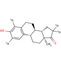 53866-34-5 Estrone-d4 chemical structure