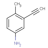 134690-40-7 2-Ethynyl-4-aminotoluene chemical structure
