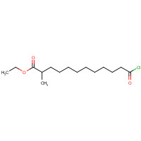 14812-19-2 11-Ethoxycarbonyldodecanoyl Chloride chemical structure