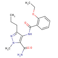 139756-03-9 4-(2-Ethoxybenzamido)-1-methyl-3-n-propylpyrazole-5-carboxamide chemical structure