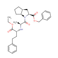 1356382-68-7 2-[N-[(R)-1-Ethoxycarbonyl-3-phenylpropyl]-L-alanyl]-(1S,3S,5S)-2-azabicyclo[3.3.0]octane-3-carboxylic Acid, Benzyl Ester chemical structure