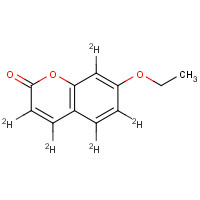 1189956-39-5 7-Ethoxycoumarin-d5 chemical structure