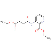 676596-61-5 3-[(4-Ethoxy-1,4-dioxobutyl)amino]-2-pyridinecarboxylic Acid Ethyl Ester chemical structure