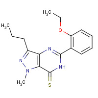 479074-06-1 5-(2-Ethoxyphenyl)-1,6-dihydro-1-methyl-3-propyl-7H-pyrazolo[4,3-d]pyrimidine-7-thione chemical structure