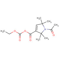 1076200-09-3 Ethyl 1-Acetyl-2,2,5,5-tetramethyl-3-pyrroline-3-carbonyloxyformate chemical structure