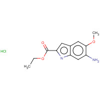 1189986-62-6 Ethyl 6-Amino-5-methoxyindole-2-carboxylate Hydrochloride chemical structure