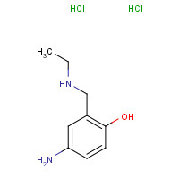 86177-06-2 2-[(Ethylamino)methyl]-4-aminophenol Dihydrochloride chemical structure