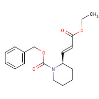 160169-47-1 Ethyl N-Benzyloxycarbonyl-3-[(2R)-piperidinyl)]-2(E)-propenoate chemical structure