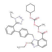 914613-35-7 1H-1-Ethyl Candesartan Cilexetil chemical structure