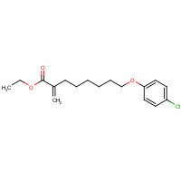 82258-37-5 Ethyl 8-(4-Chlorophenoxy)-2-methylen-octanoate chemical structure