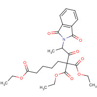 95820-20-5 Ethyl-6,6-dicarbethoxy-7-oxo-8-phthalimidopelargonate chemical structure