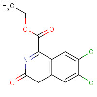 60578-70-3 Ethyl 6,7-Dichloro-3,4-dihydro-3-oxo-2-quinoxalinecarboxylate chemical structure