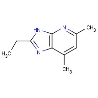133240-06-9 2-Ethyl-5,7-dimethyl-3H-imidazo[4,5-b]pyridine chemical structure