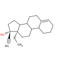 32419-58-2 13-Ethyl-18,19-dinor-17a-pregn-4-en-20-yn-17-ol chemical structure