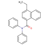 824430-38-8 4-Ethyl-N,N-diphenyl-1-naphthalenecarboxamide chemical structure
