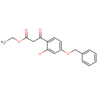 1076198-06-5 Ethyl (2'-Hydroxy-4'-benzyloxybenzoyl)acetate chemical structure