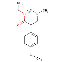 323176-93-8 Ethyl a-(p-Methoxyphenyl)-b-(dimethylamino)propionate chemical structure