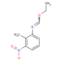 115118-93-9 Ethyl-N-(2-methyl-3-nitrophenyl)formimidate chemical structure