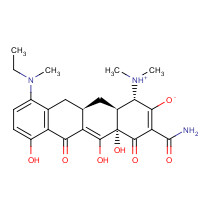 149934-25-8 7-Ethylmethylamino Sancycline Hydrochloride chemical structure