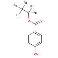126070-21-1 Ethyl-d5 Paraben chemical structure