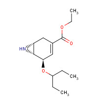 204255-02-7 (1R,5R,6R)-5-(1-Ethylpropoxy)-7-azabicyclo[4.1.0]hept-3-ene-3-carboxylic Acid Ethyl Ester chemical structure