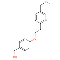 144842-17-1 4-[2-(5-Ethyl-2-pyridinyl)ethoxy]benzenemethanol chemical structure