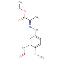 107575-59-7 Ethyl Pyruvate-3-formylamino-4-methoxyphenylhydrazone chemical structure