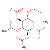 77392-66-6 Ethyl 2,3,4-Tri-O-acetyl-b-D-glucuronide, Methyl Ester chemical structure