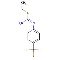 163490-78-6 S-Ethyl N-[4-Triflurormethyl)phenyl]isothio Urea, Hydrochloride chemical structure