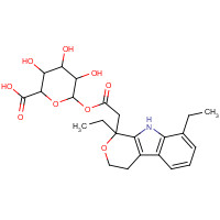 79541-43-8 rac Etodolac Acyl-b-D-glucuronide chemical structure
