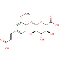 86321-24-6 Ferulic Acid 4-O-b-D-Glucuronide chemical structure