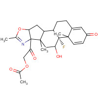19888-56-3 Fluazacort chemical structure