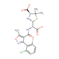 42947-70-6 (5R)-Flucloxacillin Penilloic Acid chemical structure