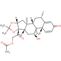 356-12-7 Fluocinolone Acetonide Acetate chemical structure