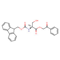 125760-26-1 N-(9-Fluorenylmethoxycarbonyl)-L-serine Phenacyl Ester chemical structure