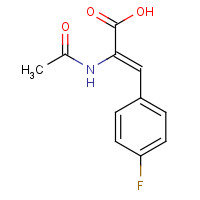 111649-72-0 p-Fluoro-a-acetamidocinnamic Acid chemical structure