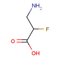 3821-81-6 a-Fluoro-b-alanine chemical structure
