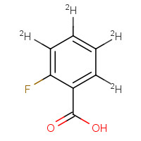 646502-89-8 2-Fluorobenzoic Acid-d4 chemical structure