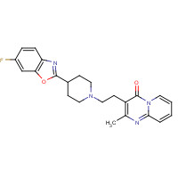 1005191-81-0 3-[2-[4-(6-Fluoro-2-benzoxazolyl)-1-piperidinyl]ethyl]-6,7,8,9-tetrahydro-2-methyl-4H-pyrido[1,2-a]pyrimidin-4-one chemical structure