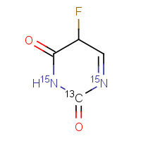 1189492-99-6 5-Fluorodihydropyrimidine-2,4-dione-13C,15N2 chemical structure