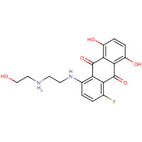 1195810-93-5 1-Fluoro-1-des[2-[(2-Hydroxyethyl)amino]ethylamino] Mitoxantrone chemical structure