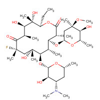 82664-20-8 8-Fluoro Erythromycin chemical structure