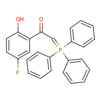 797054-15-0 1-(5-Fluoro-2-hydroxyphenyl)-2-(triphenylphosphoranylidene)ethanone chemical structure